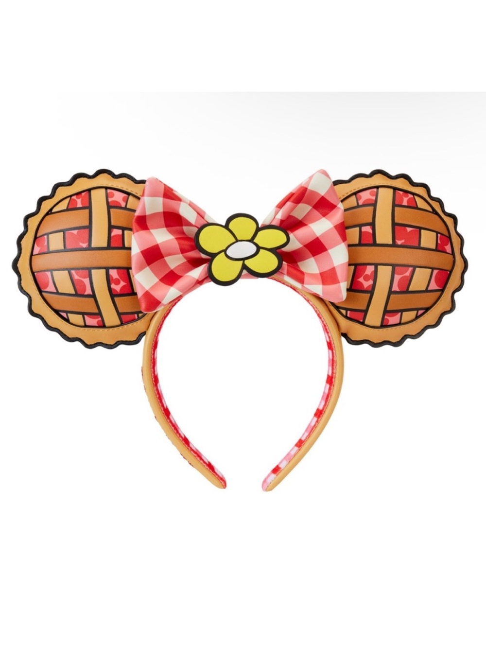 Loungefly Minnie & Mickey Picnic Pie Strawberry SCENTED Ear Headband